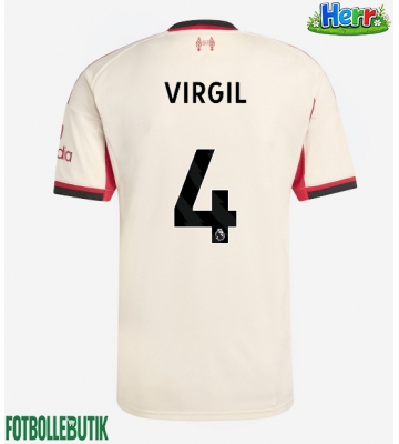 Liverpool Virgil van Dijk #4 Bortatröja 2025-26 Kortärmad